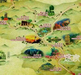 磁县景点地图(长沙景点地图)